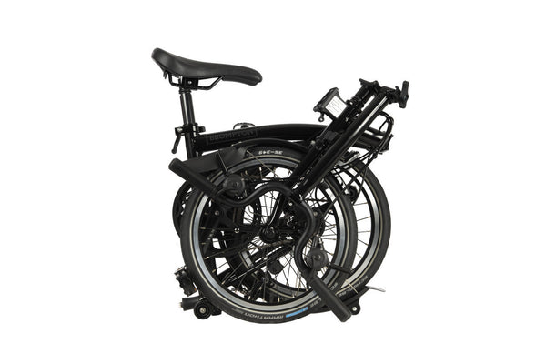 Brompton C Line Explore Mid Bar Matte Black – Two Fold Bicycle Shop