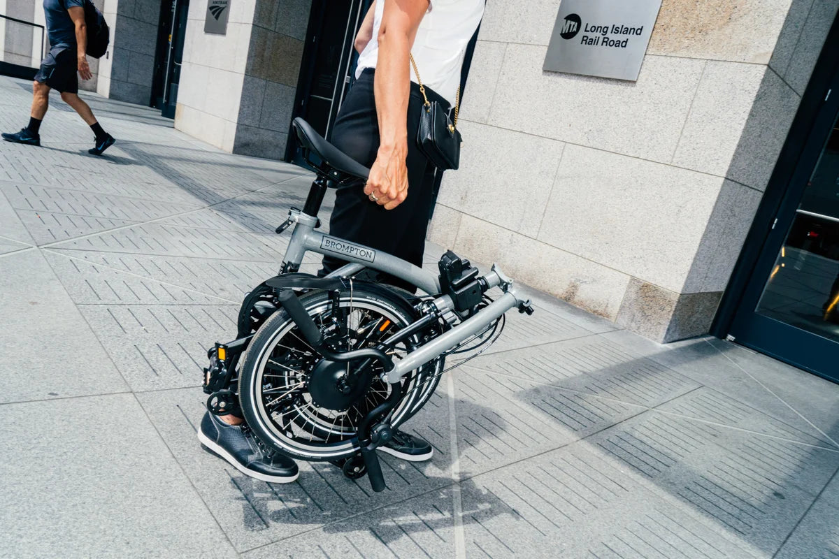 Brompton folding discount electric bike