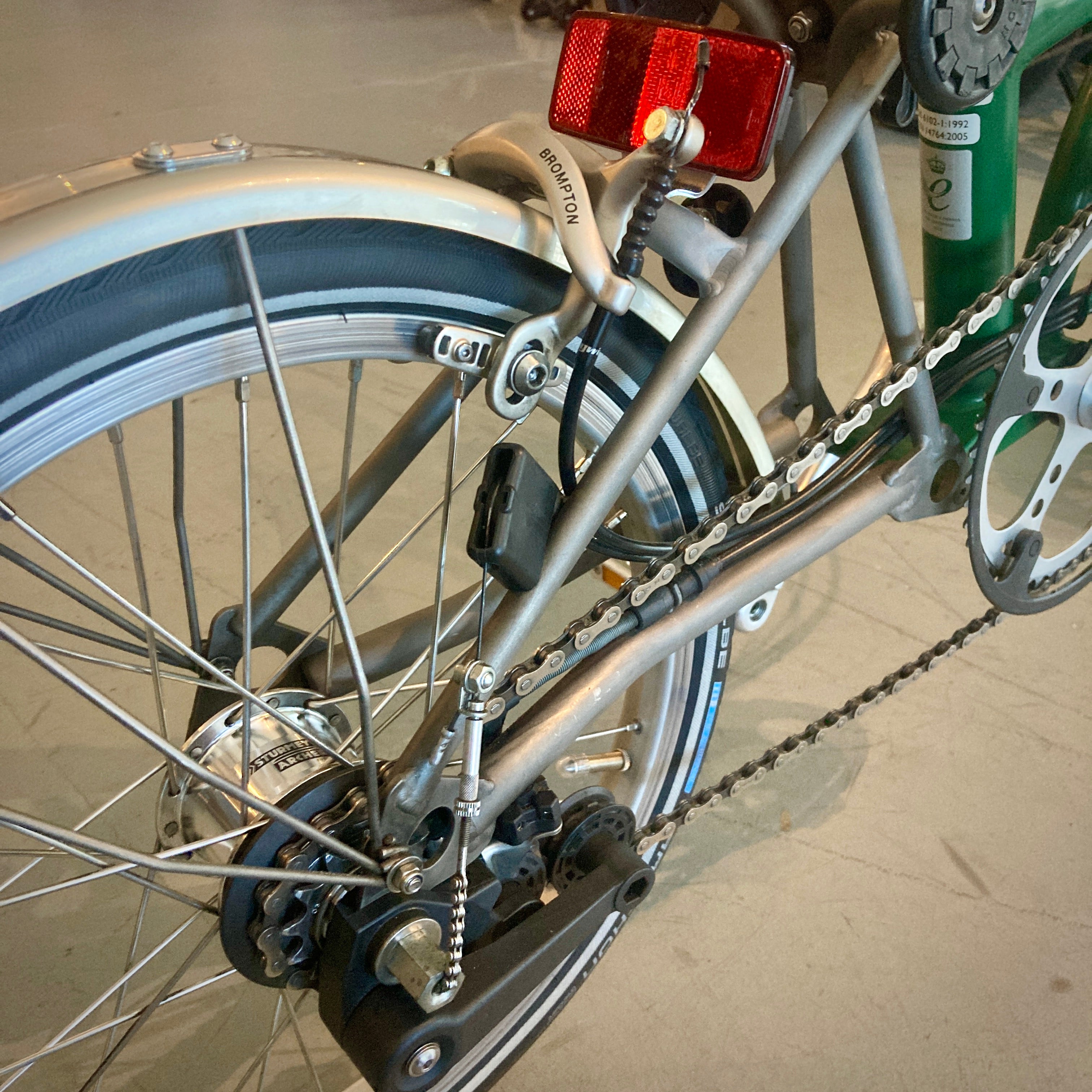 2012 USED M6L-X Superlight Racing Green Brompton