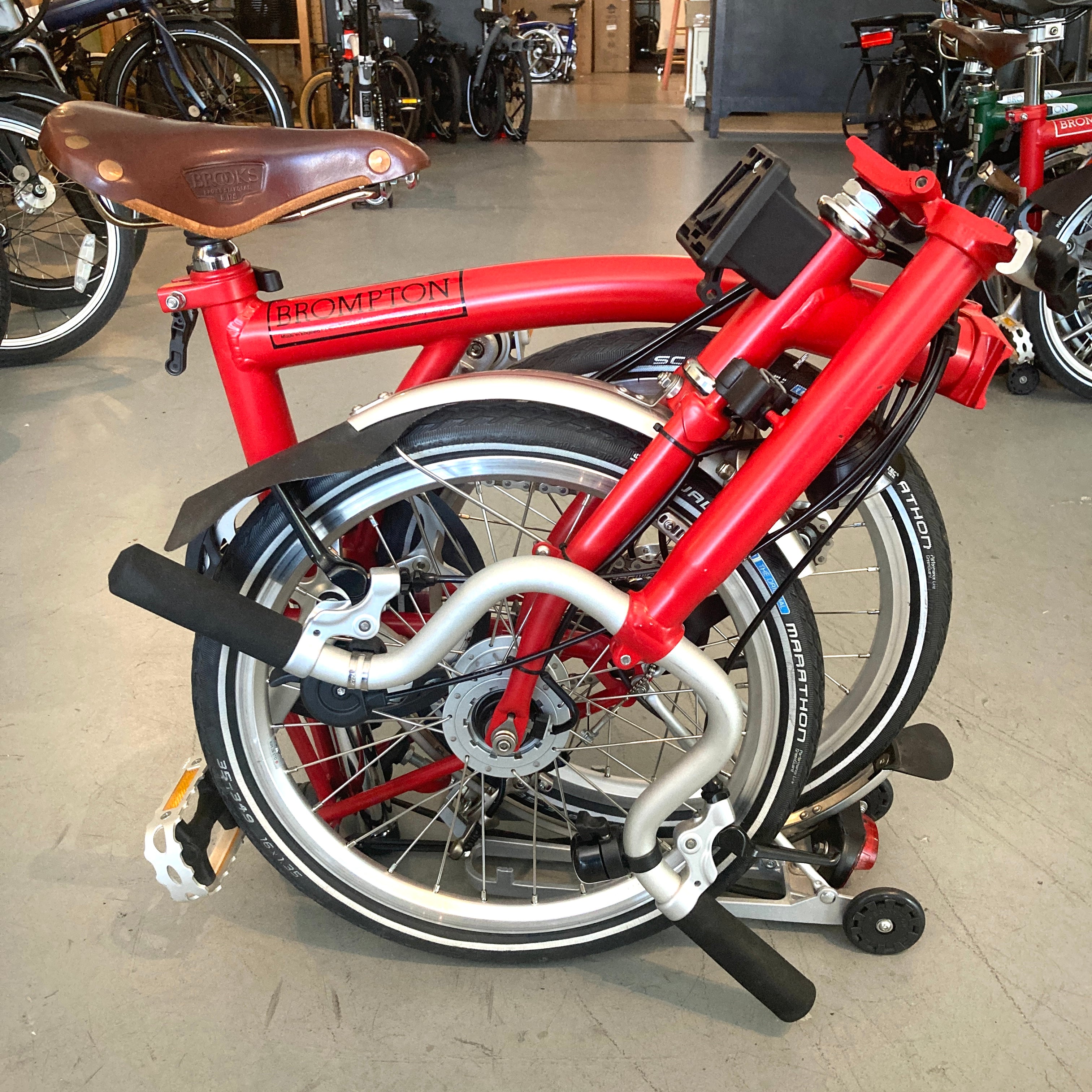 2014 USED M3R Red Brompton