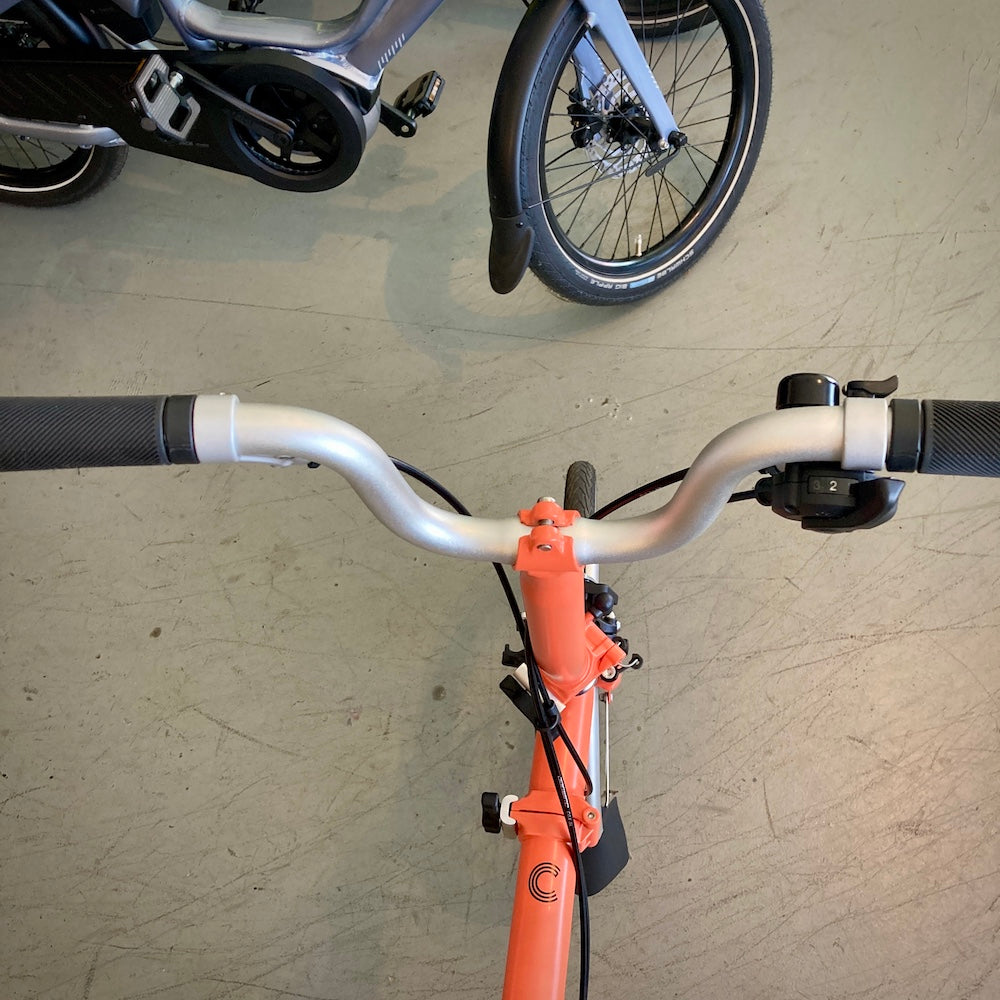DEMO Brompton C Line Utility Mid Bar - Fire Coral