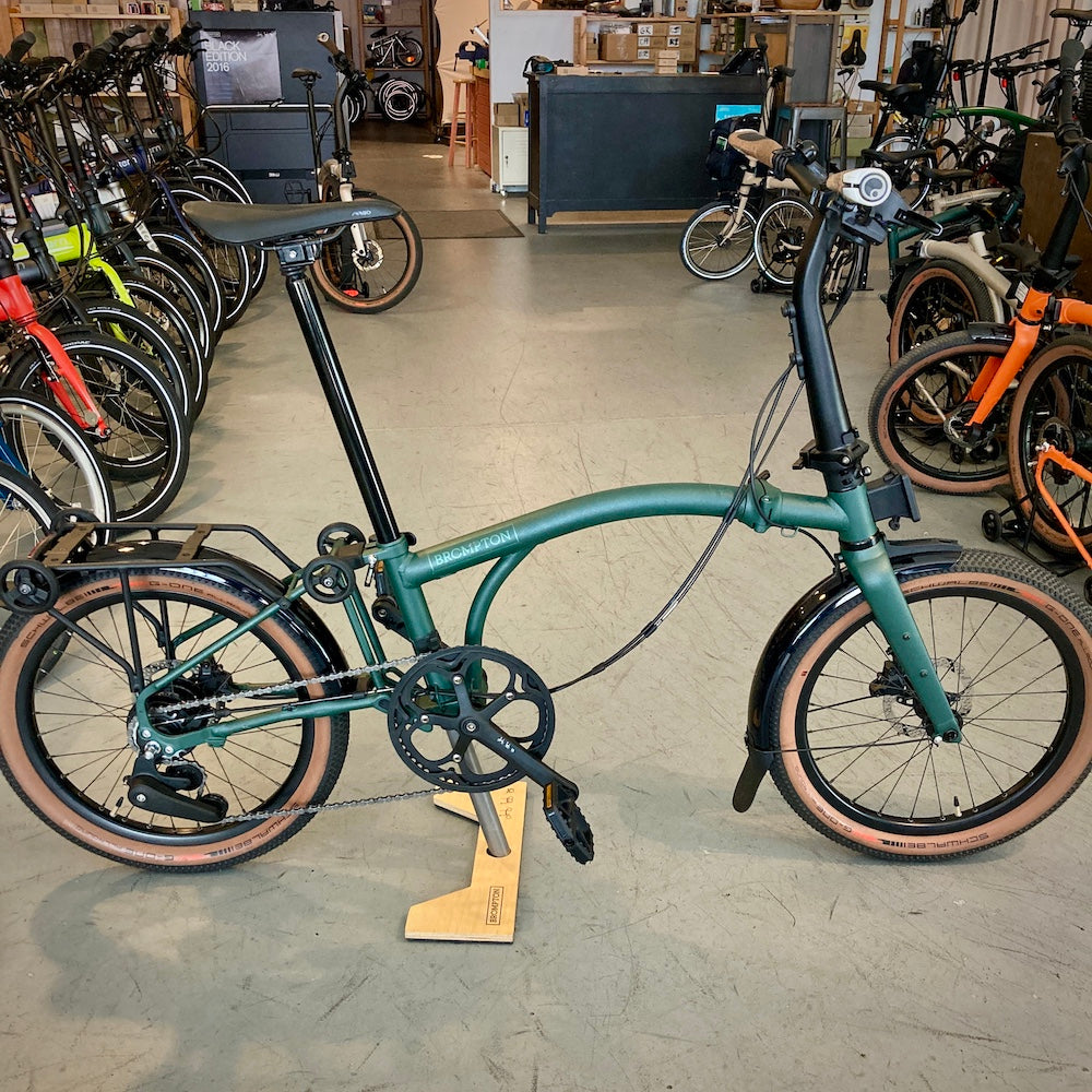 USED - 2025 Brompton G Line Small Forest Green