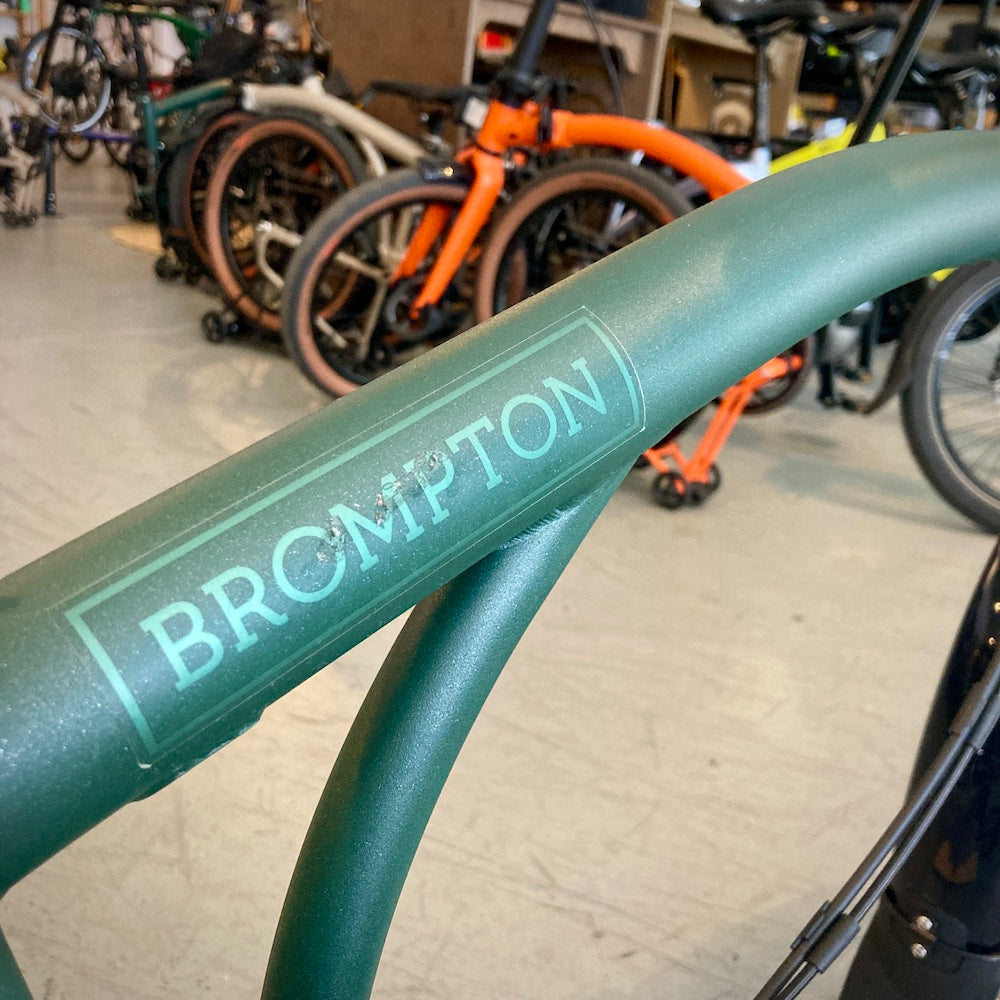 USED - 2025 Brompton G Line Small Forest Green