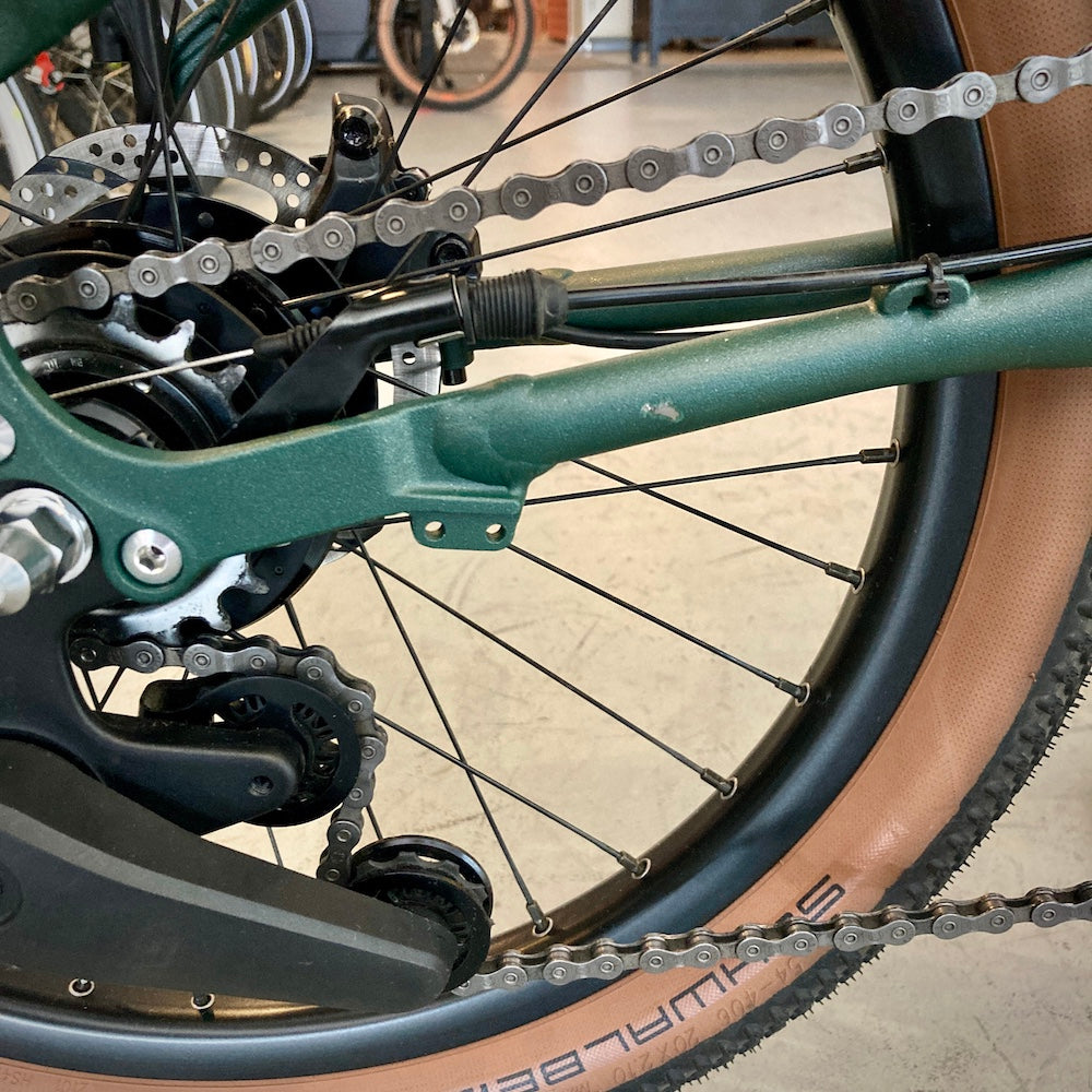 USED - 2025 Brompton G Line Small Forest Green