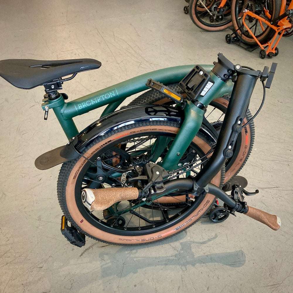 USED - 2025 Brompton G Line Small Forest Green