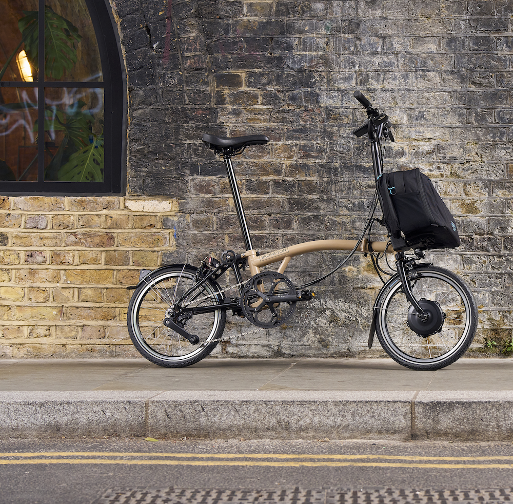 Brompton ELECTRIC C Line Folding Bicycle