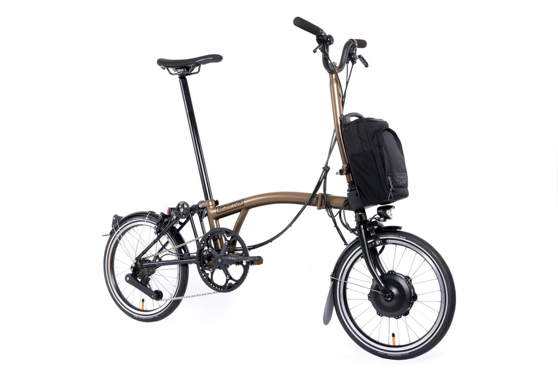 Brompton ELECTRIC P Line Folding Bicycle