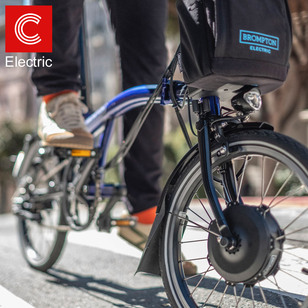 Brompton ELECTRIC C Line Folding Bicycle Two Fold Bicycle Shop Brompton ELECTRIC C Line Folding Bicycle Two Fold Bicycle Shop